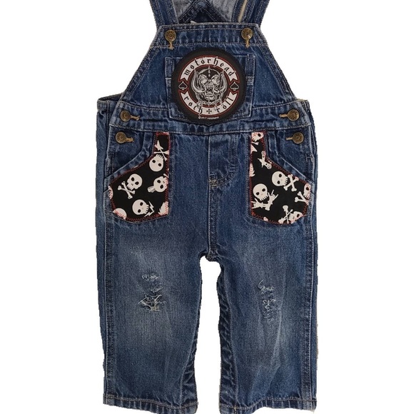 RoadtoRuin Apparel Other - Motörhead Handmade Overalls 6-12 Months